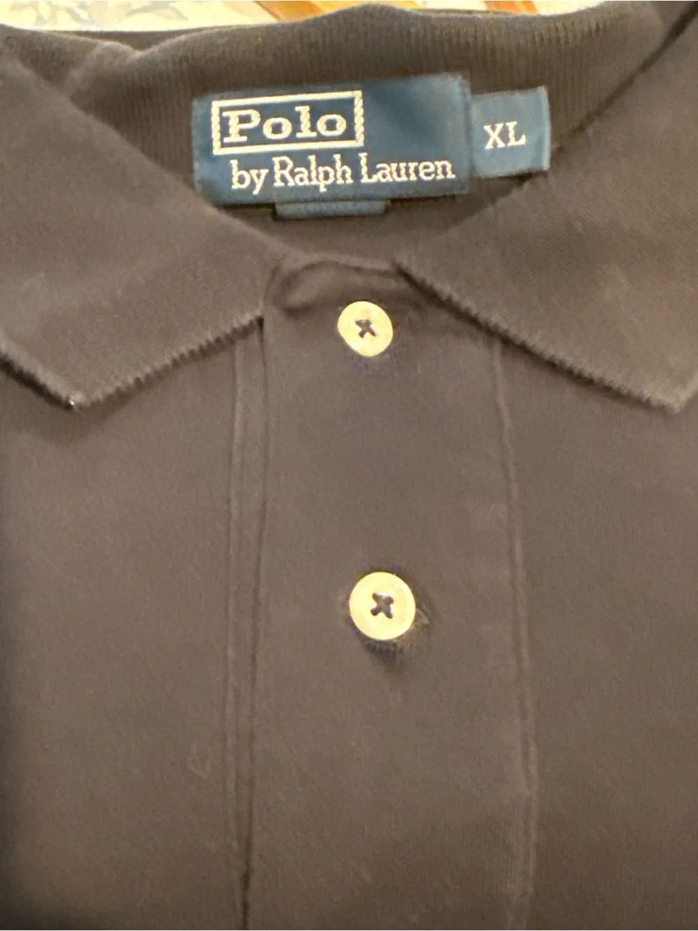 Ralph Lauren Men’s Black Polo Shirt with Red Pony Logo🖤